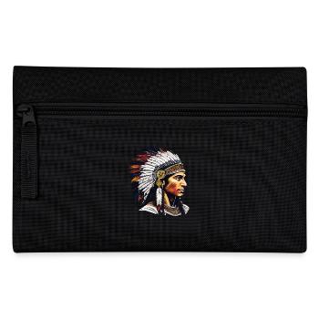 INDIANER - Federtasche - Schwarz - Vorne