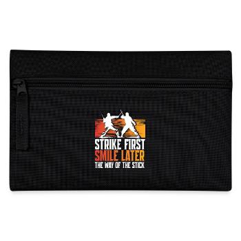 Escrima Arnis Kampfsport The Way Of The Stick - Federtasche - Schwarz - Vorne