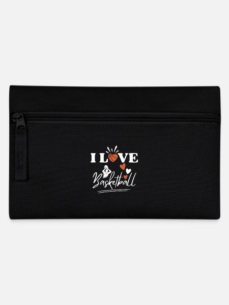 Basketball Spruch Basketball Verein - Federtasche - Schwarz