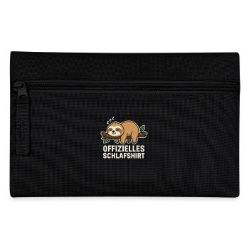 Official Sleep Shirt - Pencil Case - black - Front