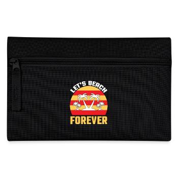 Let's Beach Forever Cool Summer Design - Federtasche - Schwarz - Vorne