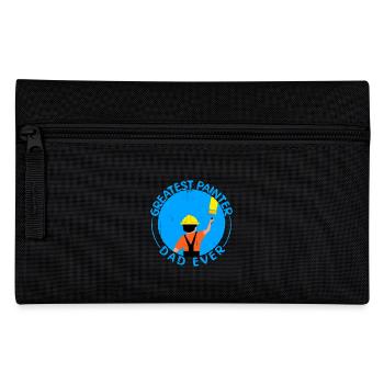 Peintre en bâtiment papa Cadeaux uniques - Trousse - noir - Devant