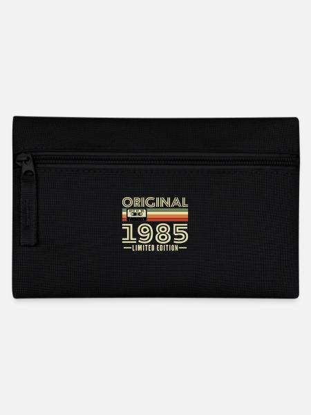 1985 Vintage Retro Geburtstagsgeschenk - Federtasche - Schwarz