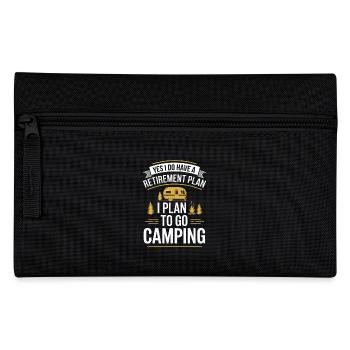 Mon plan de retraite : les vacances en camping - Trousse - noir - Devant