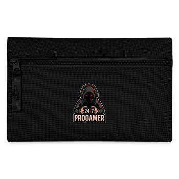 24/7 Allzeit Gamer - Federtasche - Schwarz - Vorne