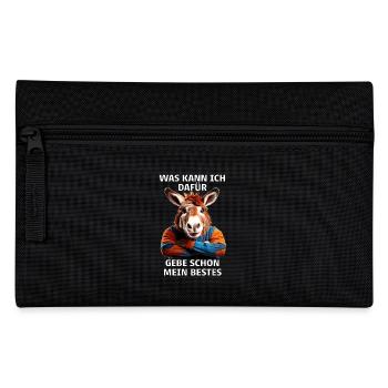 QUE PUIS-JE FAIRE À CE SUJET - Trousse - noir - Devant