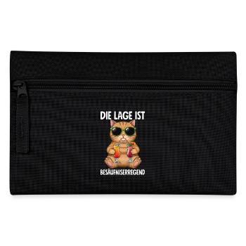 The situation is drunkenness - Pencil Case - black - Front