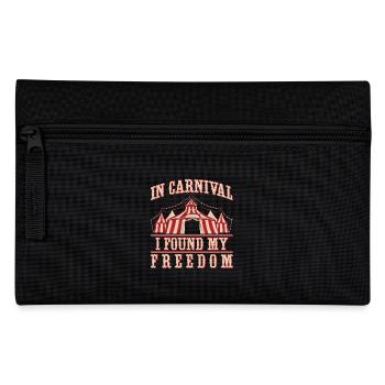 In Carnival I Found My Freedom Circus Performer - Federtasche - Schwarz - Vorne
