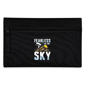 Aventure en parapente sans peur dans le ciel - Trousse - noir - Devant