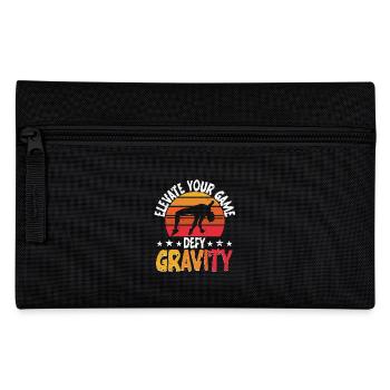 Hochsprung Elevate Your Game Defy Gravity - Federtasche - Schwarz - Vorne