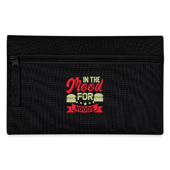 In the Mood for Noods Funny Design - Federtasche - Schwarz - Vorne