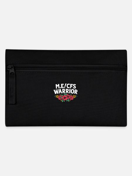 ME CFS - Federtasche - Schwarz