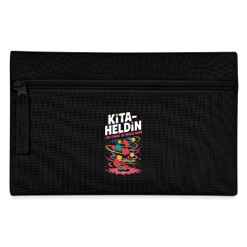 Daycare Heroine Where Chaos Becomes Magic Kindergarten Teacher - Pencil Case - black - Front