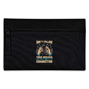 Music Director Don't Follow Your Music Education - Pencil Case - black - Front