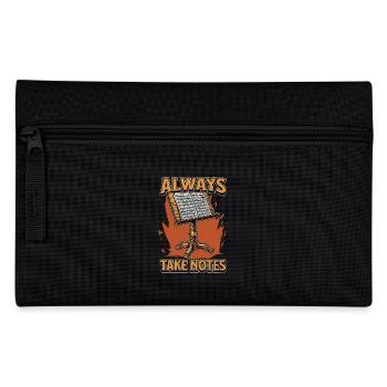 Music Director Always Take Notes Music Producer - Pencil Case - black - Front