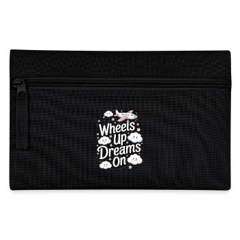 First time flying Travel Memory Sky - Pencil Case - black - Front