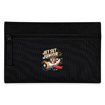 First time flying Travel Memory Sky - Pencil Case - black - Front