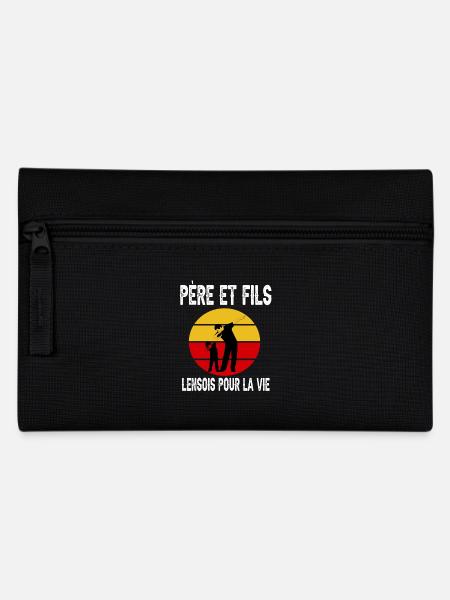 père et fils papa dab lens supporter lensois - Trousse - noir