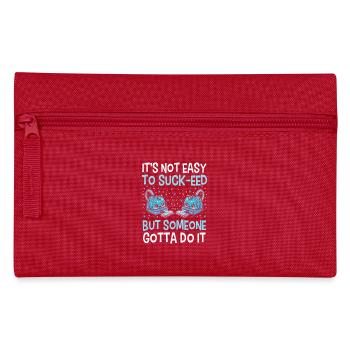 Reinigung Liebhaber Reinigungskraft - Federtasche - Rot - Vorne