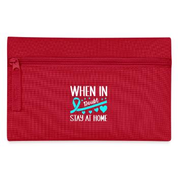 Anxiety disorder Anxiety disorder - Pencil Case - red - Front
