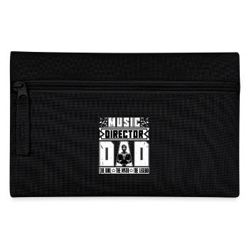 Music Director Dad The Idol The Myth Music Lover - Pencil Case - black - Front