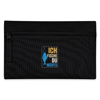 I fish – you don't fish - Pencil Case - black - Front