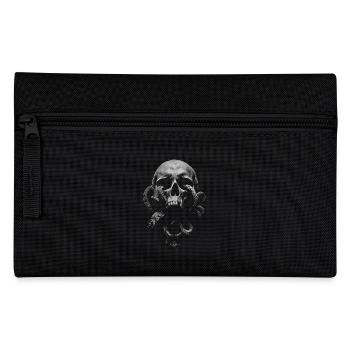 Skull with tentacles – dark gothic art - Pencil Case - black - Front