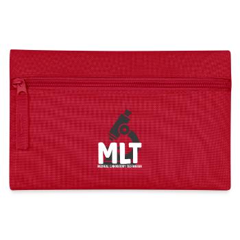 Technicien de laboratoire médical drôle MLT médical - Trousse - rouge - Devant