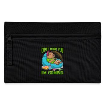 Capybara Gamer Gaming - Federtasche - Schwarz - Vorne