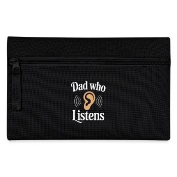 Emotionally Available Father Sanfter - Pencil Case - black - Front