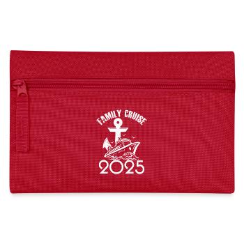 Croisière famille 2025 - Trousse - rouge - Devant