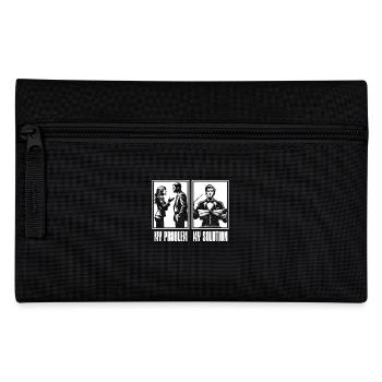 Music Director My Problem My Pictogram Dad Mom - Pencil Case - black - Front