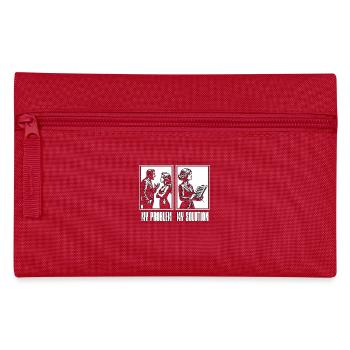 Music Director My Problem My Pictogram Mom Dad - Pencil Case - red - Front