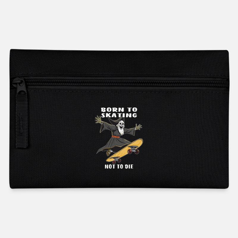 GRIM REAPER SKATEBOARD NÉ POUR PATINER PAS POUR D - Trousse - noir