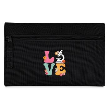 Love Medical Lab Scientist Boho Rainbow MLS - Pencil Case - black - Front