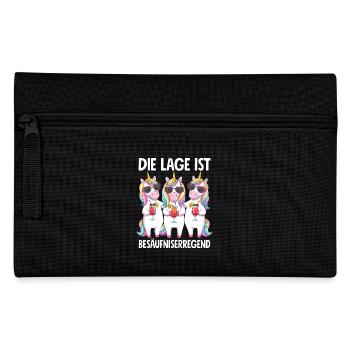 La situation est l’ivresse - Trousse - noir - Devant