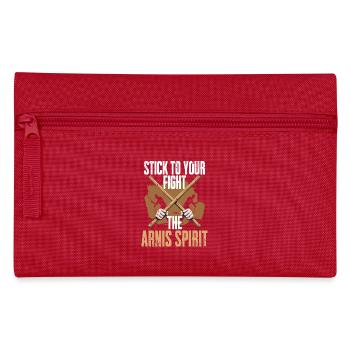 Escrima Kampfsport The Arnis Spirit - Federtasche - Rot - Vorne