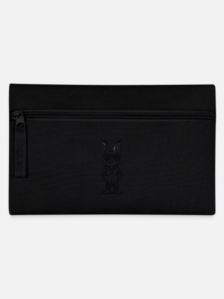 Cooler Hase Mit Sonnenbrille - Federtasche - Schwarz