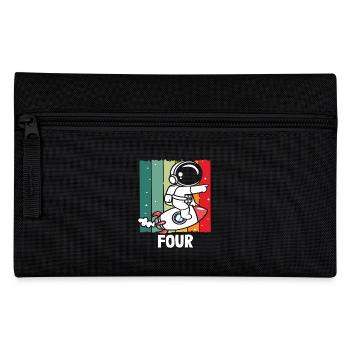 Adventure Space Birthday Four - Pencil Case - black - Front