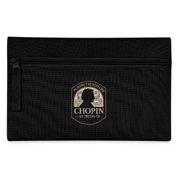Classical Pianist Piano Life Music Recital - Pencil Case - black - Front