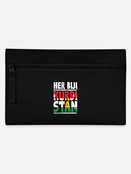 Her Biji Kurdistan Kurde Kurden - Federtasche - Schwarz