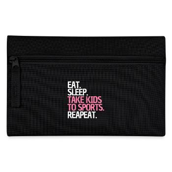 Parents Saying Kids Sports Humor - Pencil Case - black - Front