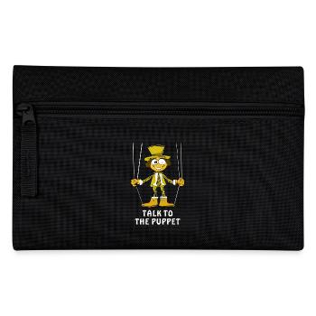 TALK TO THE PUPPET - Pencil Case - black - Front