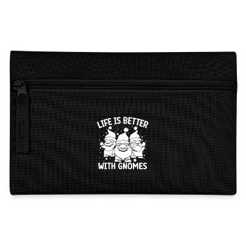 Gnome Costume Men Life Is Better With Gnome - Pencil Case - black - Front