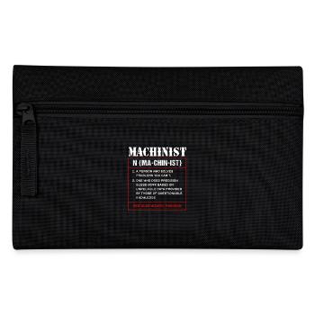 Locksmith Mechanic Mechanical Engineering CNC - Pencil Case - black - Front