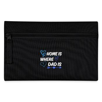 Papa dit design pour la fête des pères - Trousse - noir - Devant