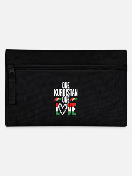 Kurdistan Kurde Kurden - Federtasche - Schwarz