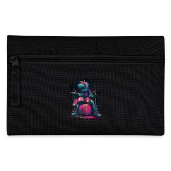 Tambour coloré style bande dessinée Splash Art Design - Trousse - noir - Devant