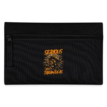 Serious About Tarantulas Pet Spider Owner - Pencil Case - black - Front
