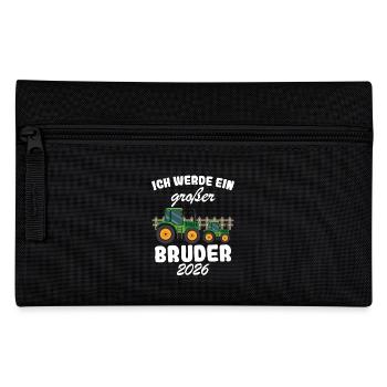 Announcing offspring | I'm going to be a big brother in 2026 - Pencil Case - black - Front